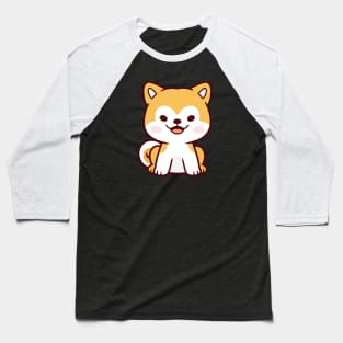 Hachiko Kawaii Baseball T-Shirt